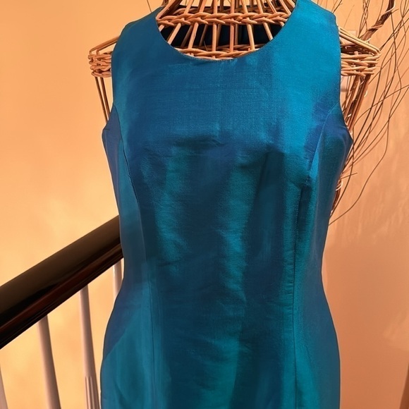 Shinawatra Thai silk. Beautiful blue color - Picture 2 of 9